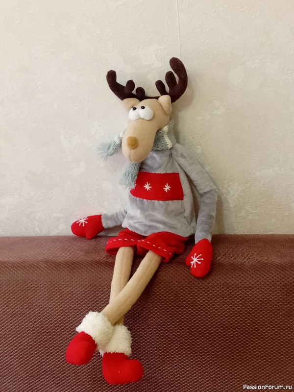 Новогодние интерьерные игрушки.