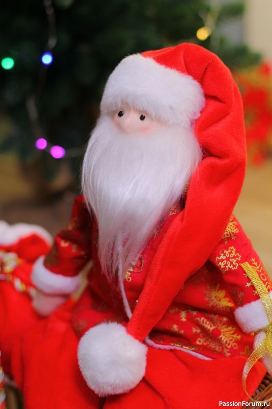 Новогодние интерьерные игрушки.