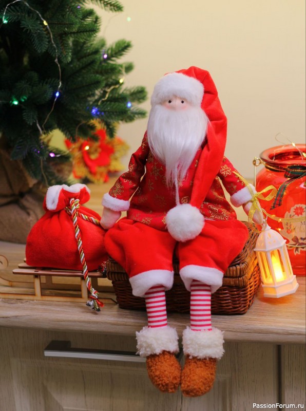 Новогодние интерьерные игрушки.