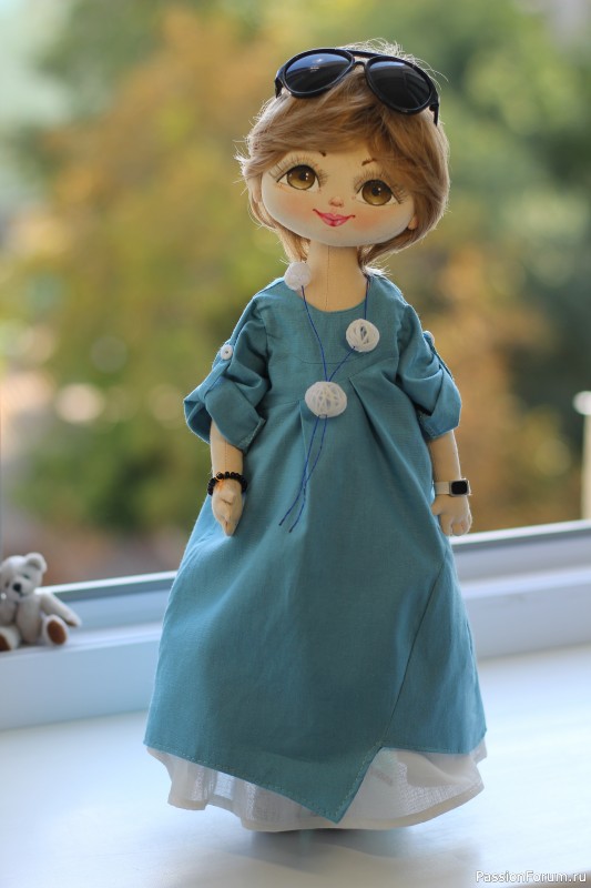 Текстильная куколка Евгеша