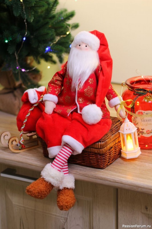 Новогодние интерьерные игрушки.