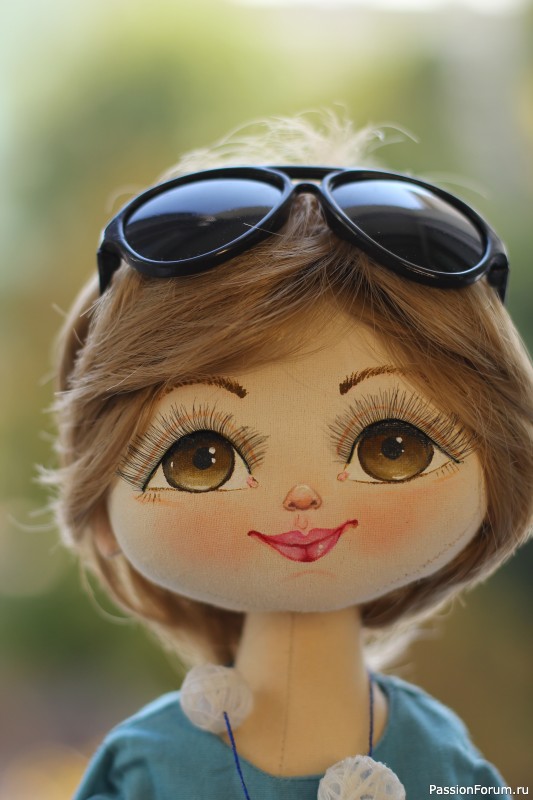 Текстильная куколка Евгеша