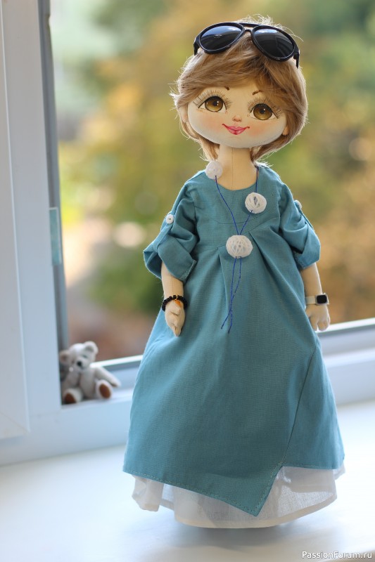 Текстильная куколка Евгеша