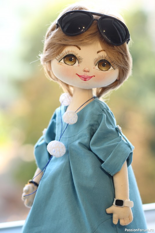 Текстильная куколка Евгеша