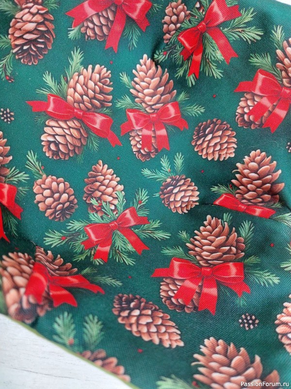 Новогодний кухонный текстиль