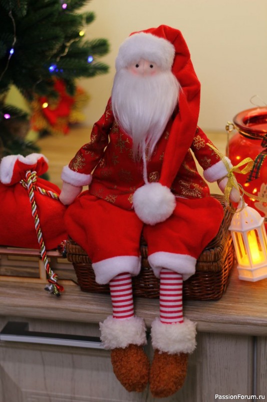 Новогодние интерьерные игрушки.