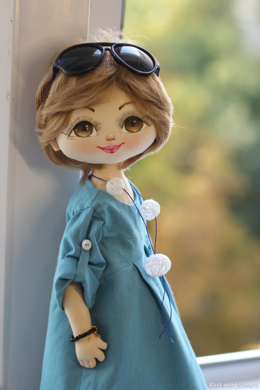 Текстильная куколка Евгеша