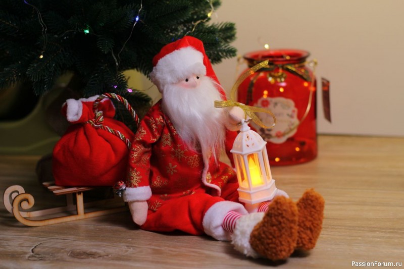 Новогодние интерьерные игрушки.