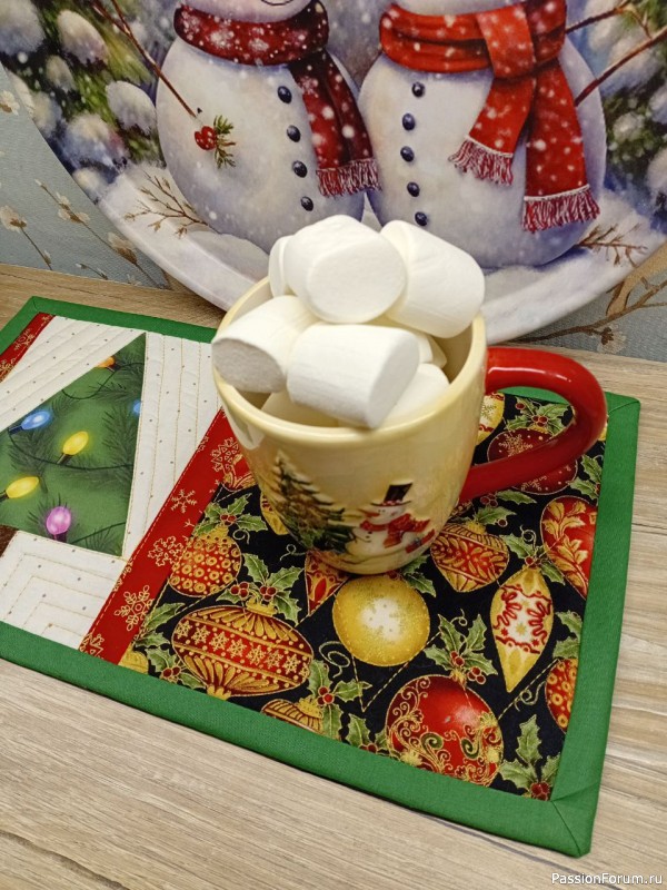 Новогодний кухонный текстиль