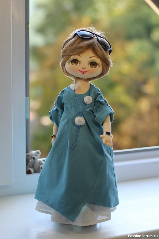Текстильная куколка Евгеша