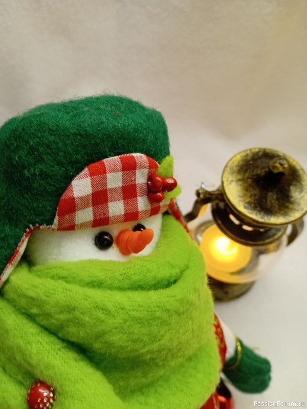 Новогодние интерьерные игрушки.