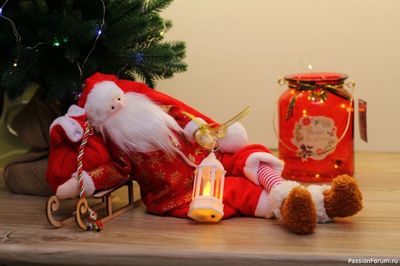 Новогодние интерьерные игрушки.