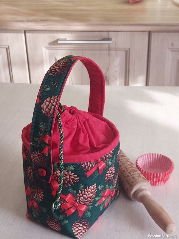 Новогодний кухонный текстиль