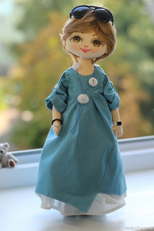 Текстильная куколка Евгеша