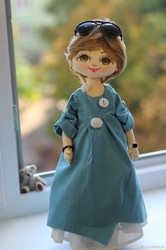 Текстильная куколка Евгеша