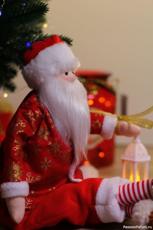 Новогодние интерьерные игрушки.