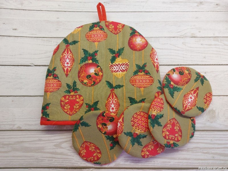 Новогодний кухонный текстиль