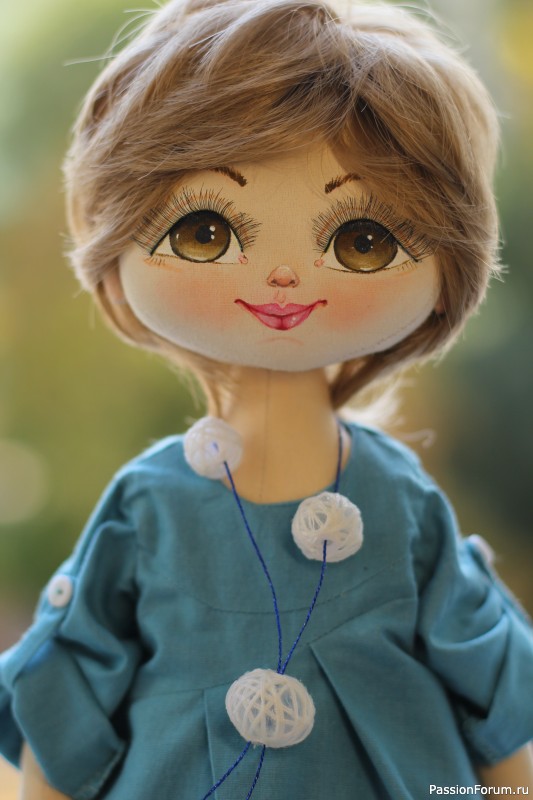 Текстильная куколка Евгеша