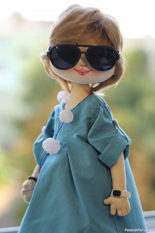 Текстильная куколка Евгеша