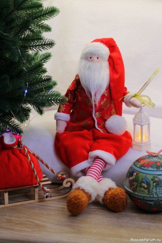 Новогодние интерьерные игрушки.