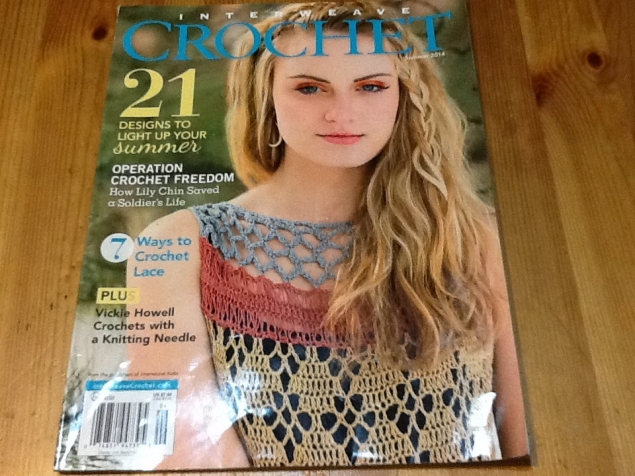 Платье -туника крючком из журнала Crochet summer 2014