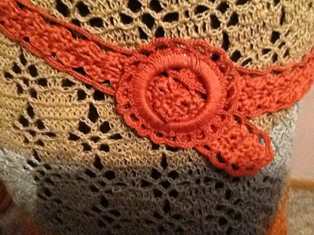 Платье -туника крючком из журнала Crochet summer 2014