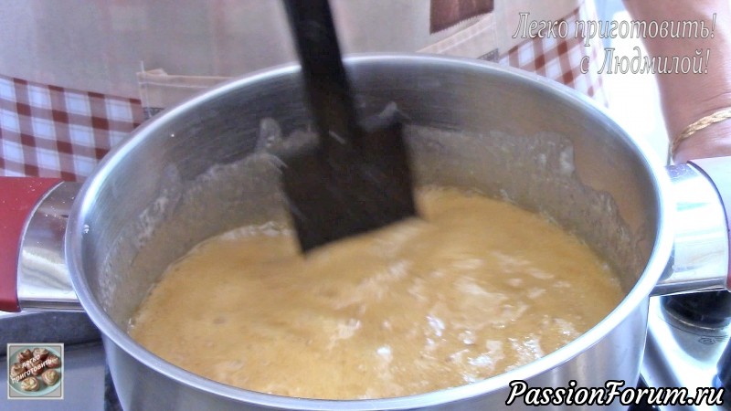Карамельный соус на кефире