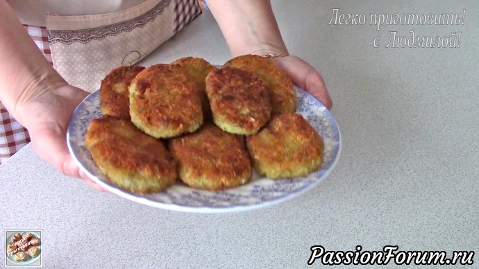 Постные (вегетарианские) капустные котлеты