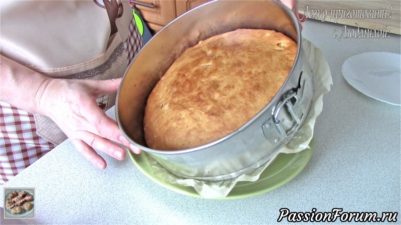 Пирог на маринаде