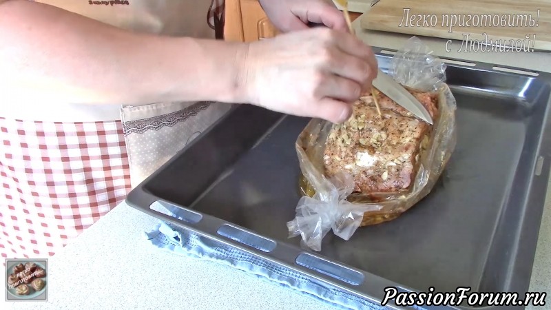 Мясо в духовке