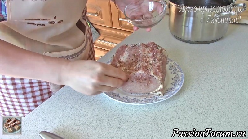 Мясо в духовке