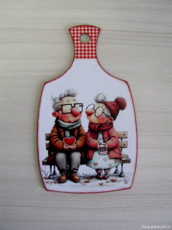 Панно "Сладкая парочка"