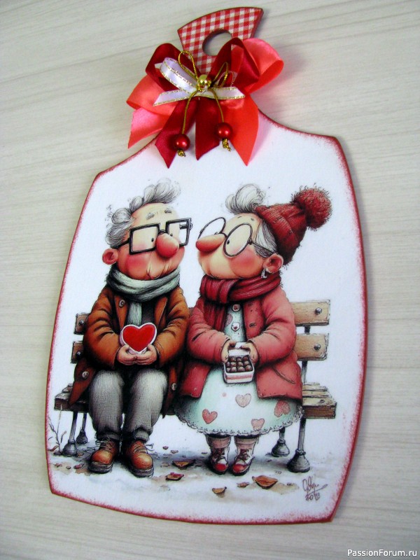 Панно "Сладкая парочка"
