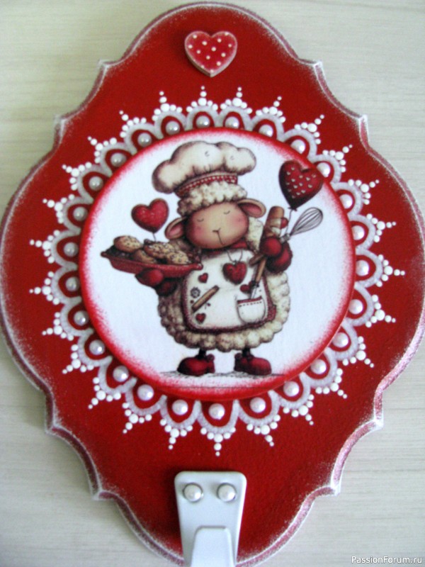 Вешалка "Любимой хозяйке"