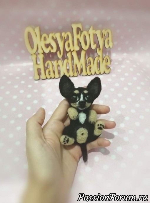 Брошь чихуашка 2 Брошь чихуашка 2