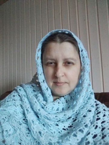 Зимнее кружево (или Я тоже теперь с шалью!)