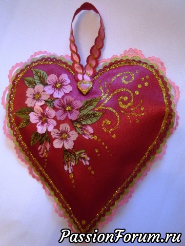 СЕРДЕЧКИ - ВАЛЕНТИНКИ для подарка всем влюбленным в день Св.Валентина