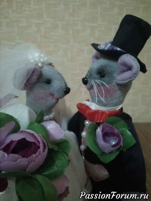 Куклы Мышки - Жених и Невеста