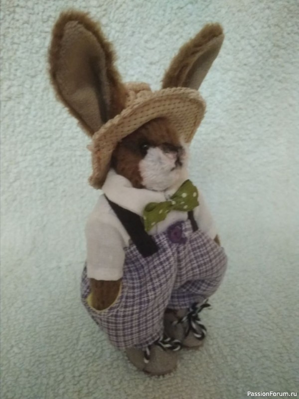 Братец Кролик ( в стиле тедди). Почти Пасхальный Кролик