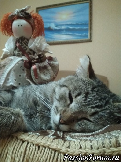 Одному коту моему Мусу всё равно - дрыхнет даже под кофе)))
Спасибо всем, кто досмотрел-дочитал! Одному коту моему Мусу всё равно - дрыхнет даже под кофе)))
Спасибо всем, кто досмотрел-дочитал!