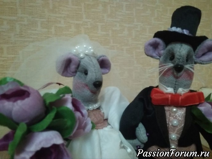 Куклы Мышки - Жених и Невеста