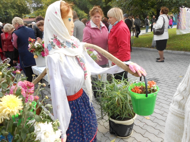 Ярмарка в День города.