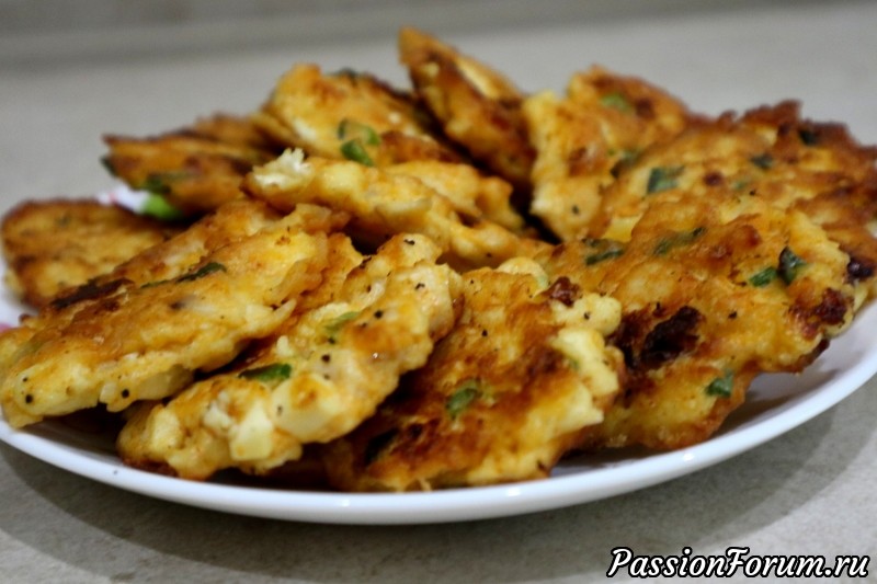 Завтрак из курицы и плавленого сырка
