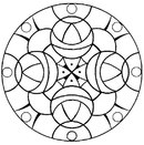 Мандала или круглые шаблоны для росписи
