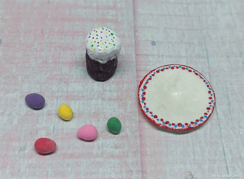 Русская красавица. Ватная игрушка на пасхальную тему