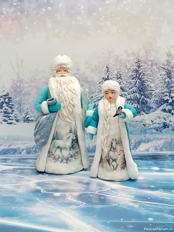 Дедушка Мороз спешит на ёлку!