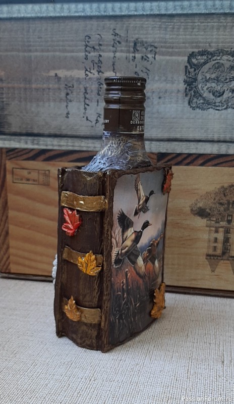 Бутылки-книги