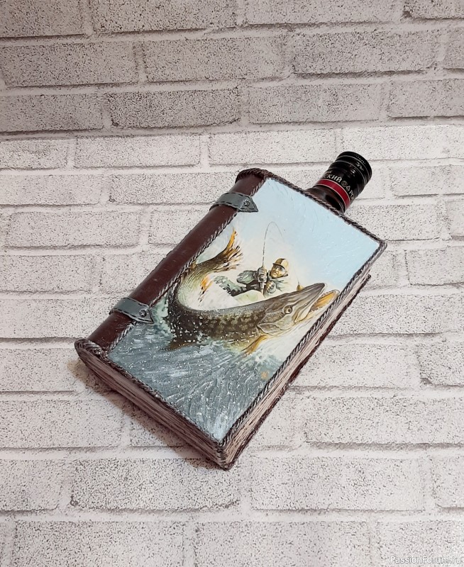 Бутылка-книга