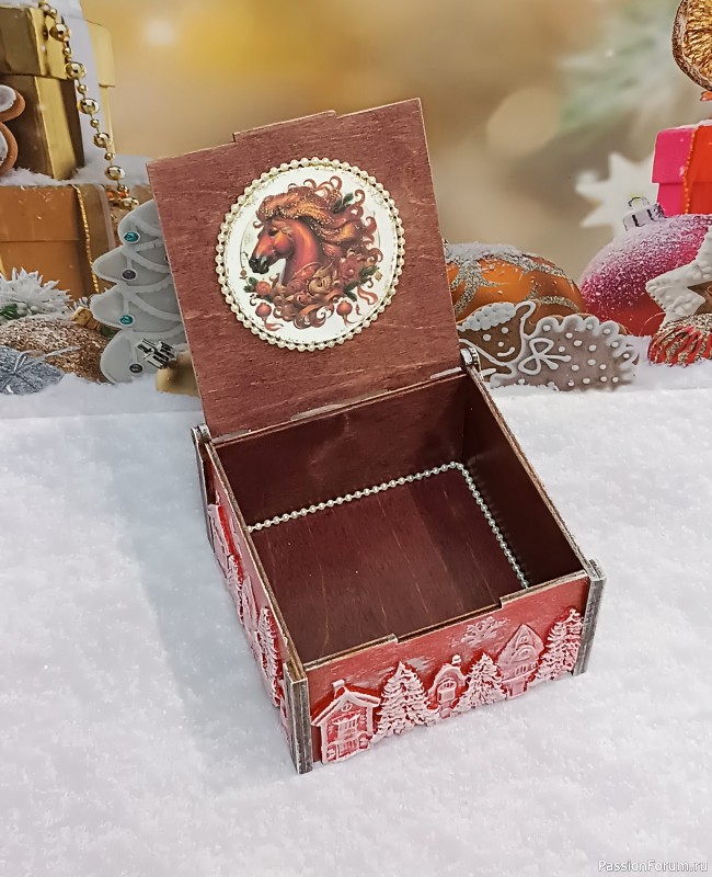 Шкатулка "Огненная Лошадь"