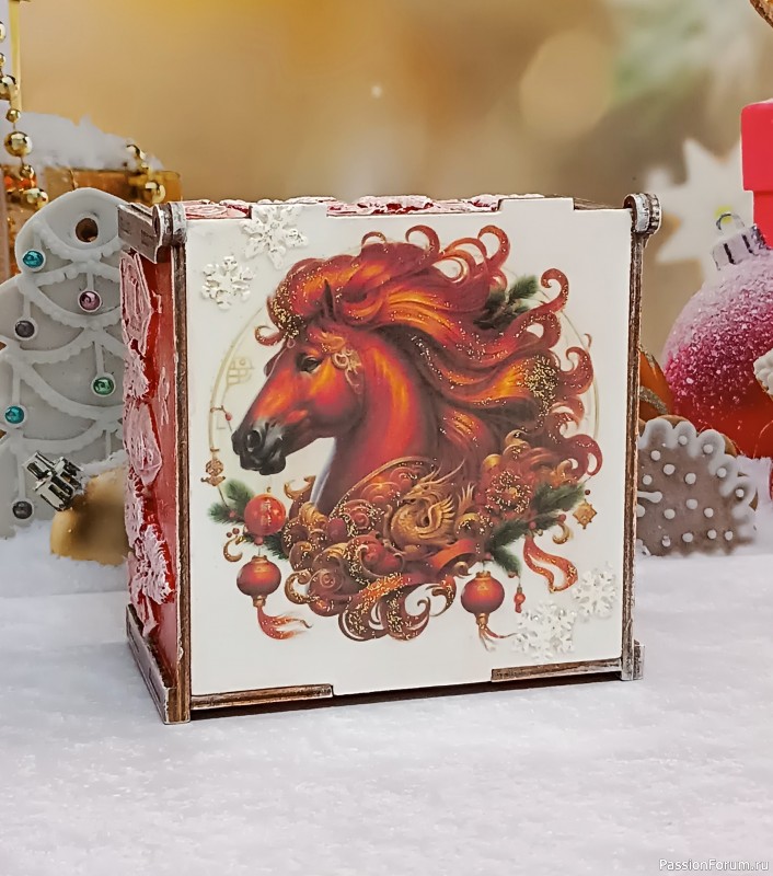 Шкатулка "Огненная Лошадь"